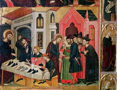 The Altarpiece of SS. Mark and Ania, (detail) by Arnau Bassa